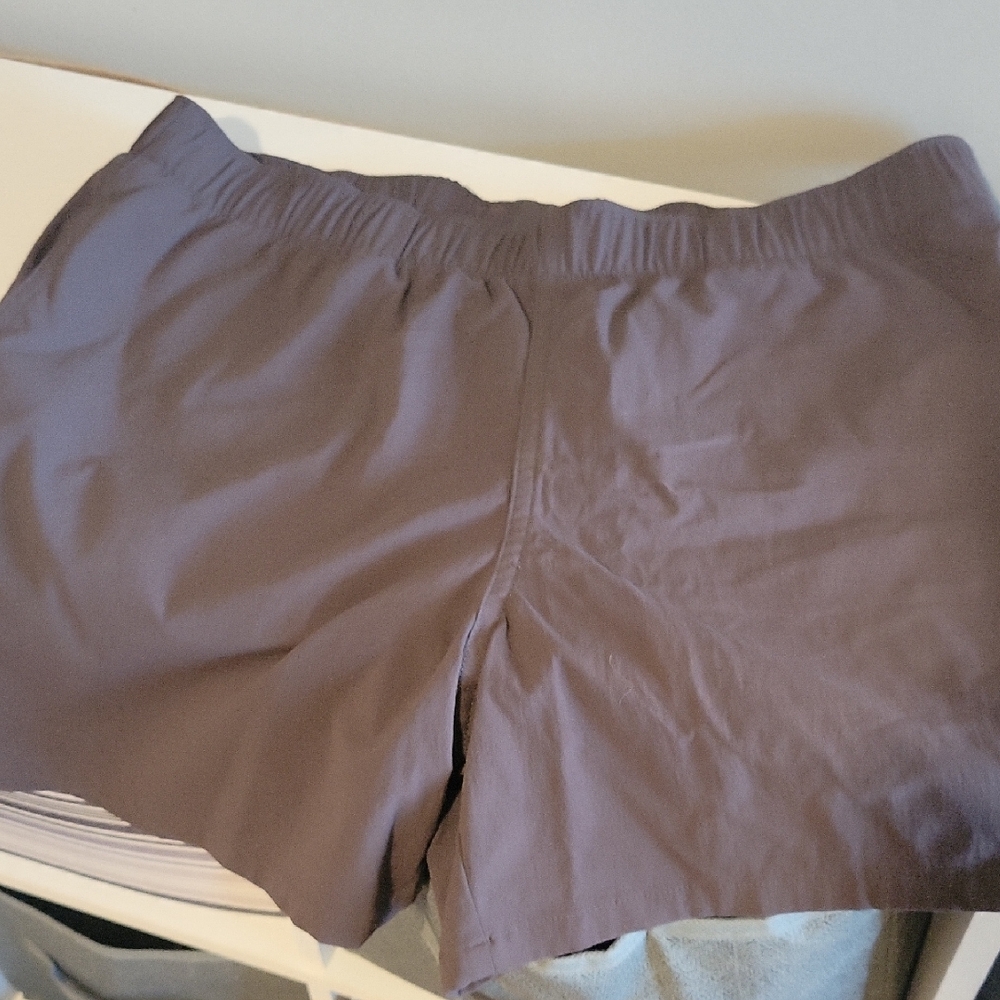 Reel Legends Chocolate Brown Performance Shorts Size 10